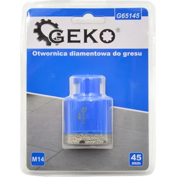 Vrták Korunkový vrták diamantový do kameniny 45mm M14, Geko G65145