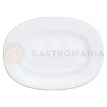 Talíř Porcelánový oválný talíř 34 cm | ALCHEMY, Alchemy White