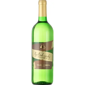 Víno Ryzlink rýnský 2018, zemské víno, Šebestovo vinařství, suché