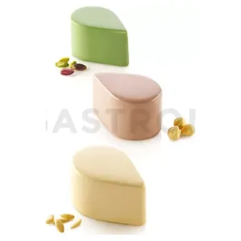 Kuchyňská sůl Silikonová forma na zákusky a monoporce - 5x 80x50 mm, 125 ml - Multiflex Drop 125 | SILIKOMART, Classic