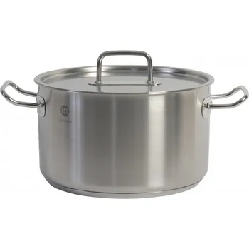Hrnec METALAC Metalac, Hluboký kastrol s poklicí 26 cm, 8 l, INOX PROFESSIONAL