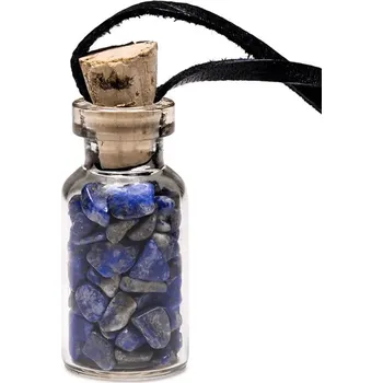 Přívěsek Milujeme Kameny Lapis Lazuli - přívěsek kamínky v lahvičce 109599