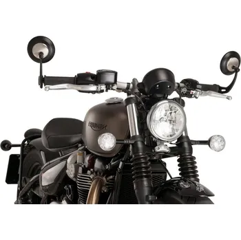 Puig Windshield New Generation Touring Triumph Bonneville Bobber (17-23) Černá (N)