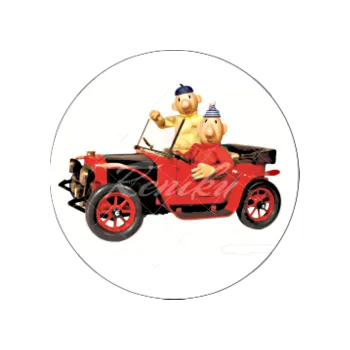 Jedlá dekorace na dort PAT, MAT a auto, VARIANTA Jedlý papír 160