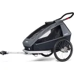 Odpružený vozík za kolo ROOZER KID FOR 1 PLUS Vaaya GRAPHITE BLUE 2020 2v1