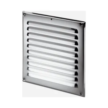 Větrací mřížka Den Braven - Mřížka větrací KOV se síťovinou, 200 mm x 200 mm, nerez VE1052