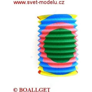 Party dekorace Lampion válec 15 cm 885375 92000621