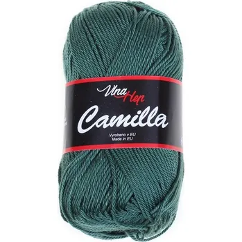 Příze Camilla, 8144, tmavě zelená