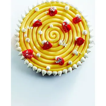 Kuchyňská sůl Silikonová forma na 3D dezert - 190x190 mm, 1 ks, 160x10 mm, 185 ml - TOP06S | PAVONI, Ipnosi