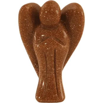 Milujeme Kameny Avanturín oranžový syntetický - anděl 115855