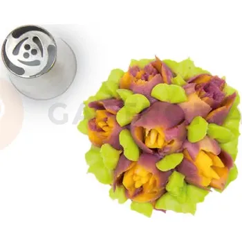 Výroba svíčky Cukrářská špička na zdobení 01 - ø 25 mm | SILIKOMART, Flower Tubes