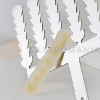 Čokoládová tyčinka Hřeben na tvorbu dekorací - éclair, 6 ks, 120x25 mm, 20FH06 | MARTELLATO, Eclair