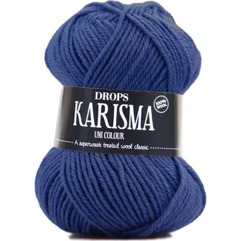 Příze Drops Karisma Uni 65 džínově modrá