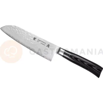 Nůž Santoku, 17,5 cm | TAMAHAGANE, Tsubame Black