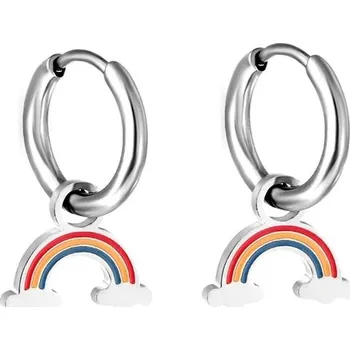 Náušnice Hypoalergenní náušnice s motivem duhy | 1-2 kusy - 624S