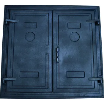 Komínová dvířka Dvířka udírenská,pecová - VRATA - černá