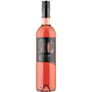 Víno André rosé 2022, pozdní sběr, Vinařství Svoboda, suché