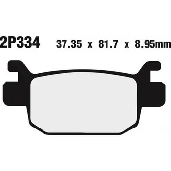 Brzda pro motocykl Zadní brzdové destičky Nissin Honda NSS 250 Forza 2005 - 2013 směs ST