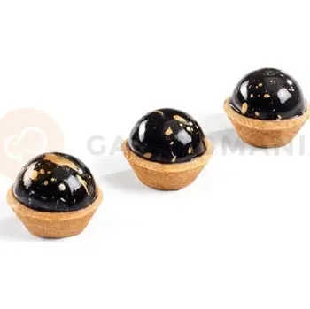 Kuchyňská sůl Silikonová forma ve tvaru půlkruhu - 96 ks. - 30SIL05N | MARTELLATO, Individual Cake