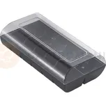 Designový obal na 12 ks makronek, černá barva, 48 ks | SILIKOMART, Macado 12