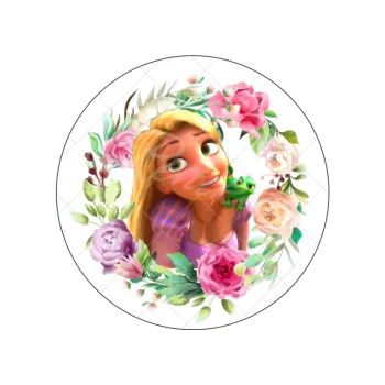 Jedlá dekorace na dort LOCIKA a květiny, VARIANTA Jedlý papír 1378