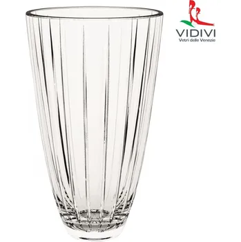 Váza VIDIVI VIDIVI, skleněná váza ACCADEMIA průměr 16 cm, výška 24 cm