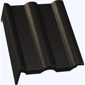 betonová krytina KMB BETA Elegant taška pultová okrajová levá černá