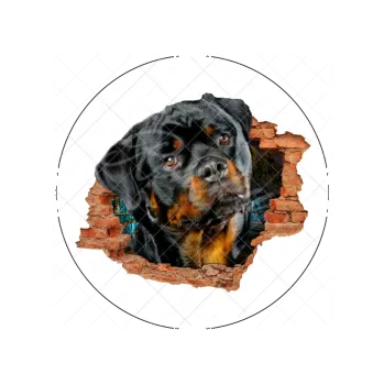 Jedlá dekorace na dort ROTVAJLER, VARIANTA Jedlý papír 18