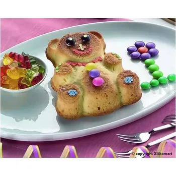 Kuchyňská sůl Forma na dezerty a moučníky SFT812 BABY TEDDY BEAR - malý medvídek | SILIKOMART, BabyFlex