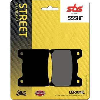 Brzda pro motocykl Zadní brzdové destičky SBS Yamaha TZR 125 1993 směs HF