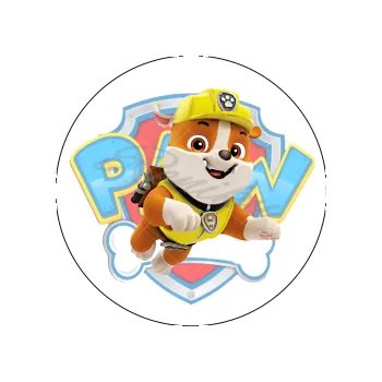 Jedlá dekorace na dort RUBBLE PAW, VARIANTA Jedlý papír 674