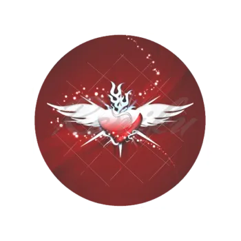 Jedlá dekorace na dort SRDCE, VARIANTA Jedlý papír 419