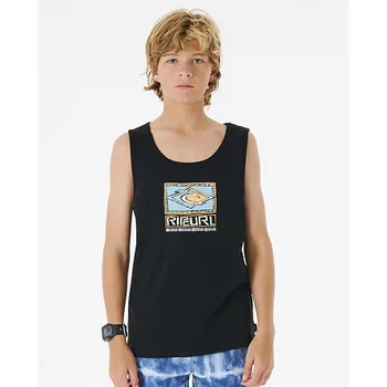 Dámská móda Tílko Rip Curl TUBE HEADS TANK -BOY Black velikost 14