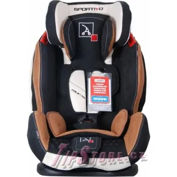 Autosedačka Coletto - Coletto Sportivo beige 9-36 kg