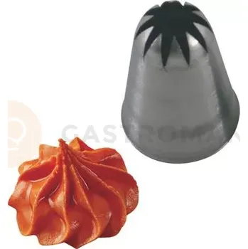 Výroba svíčky Cukrářská zdobící špička - zavřená hvězda - 4 mm - BC322-1 | MARTELLATO, Stella