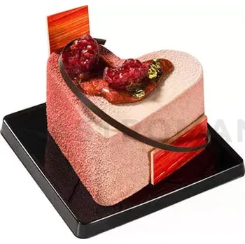 Kuchyňská sůl Silikonová forma SF040 HEART - 8 x srdce 90 ml | SILIKOMART, Celebration