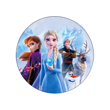Jedlá dekorace na dort FROZEN vánek, VARIANTA Jedlý papír 1006