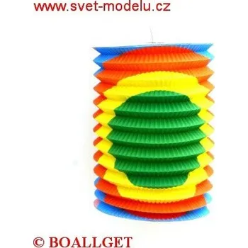 Party dekorace Lampion válec 15 cm 2 - 885375 92000622