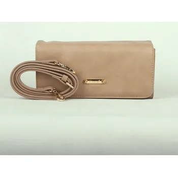 Kabelka Světlehnědá crossbody kabelka (psaníčko) David Jones 5504A
