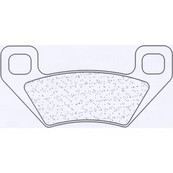 Brzda pro motocykl Zadní brzdové destičky CL-Brakes ATV ARCTIC CAT Cat 650 4x4 2004-2011 směs X59