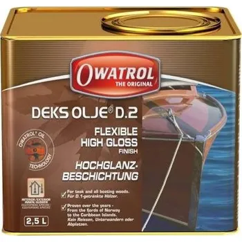Lak na dřevo OWATROL DEKS OLJE D.2 2,5 l