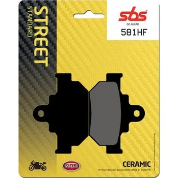 Brzda pro motocykl Přední brzdové destičky SBS Suzuki GZ 125 Marauder 2000 - 2011 směs HF