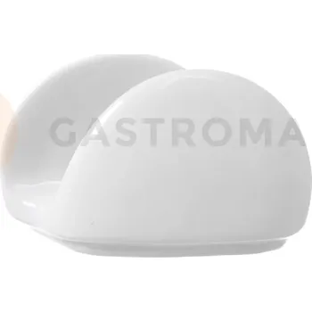 Stojan na ubrousky z porcelánu, 11,5x6x7 cm, bílý | FINE DINE, Bianco