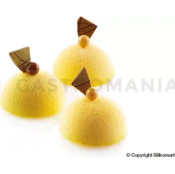 Kuchyňská sůl Forma na zákusky a dezerty SQ015 MINI HALF SPHERE | SILIKOMART, Sessanta Quaranta