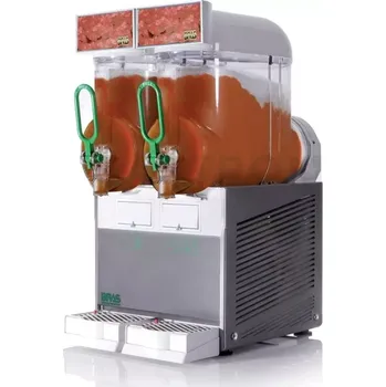 Barová židle Podvojný dávkovač na granitu, sorbety, koktejly, šejky 2x 10 l, 360x480x700 mm | BRAS, FBM