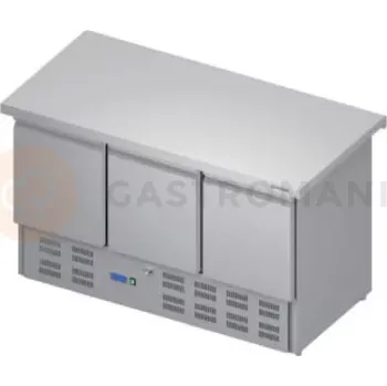 hrací stolek Chladící třídvéřový stůl, vrchní deska z nerezové oceli, 1465x735x880 mm | STALGAST, ST 202