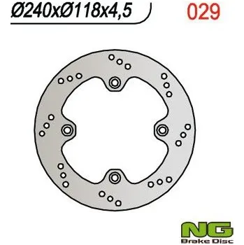 Brzda pro motocykl Zadní brzdový kotouč NG Suzuki 650 DR S 1996 - 2001