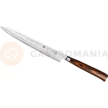 Kuchyňský nůž Nůž Sashimi, 24 cm | TAMAHAGANE, Tsubame Brown