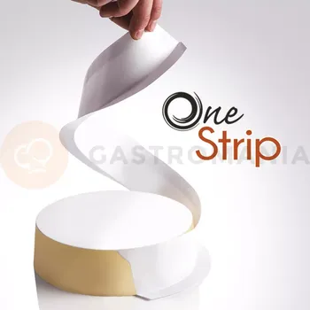 Výrobník cukrové vaty Sada jednorázových forem na semifredda - 100 ks 180x50 mm - ONE18 | MARTELLATO, One Strip