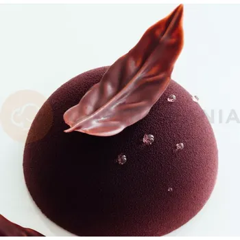 Čokoládová tyčinka Hřeben na tvorbu dekorací - lístek, 8 ks, 60 mm, 20FH03S | MARTELLATO, Petal Comb